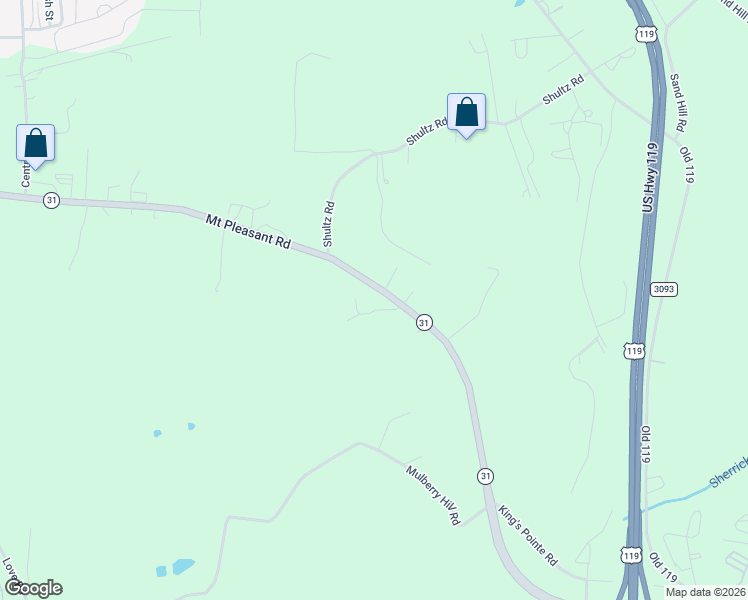 map of restaurants, bars, coffee shops, grocery stores, and more near 112 Ethels Lane in Mount Pleasant