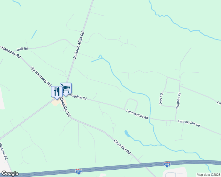 map of restaurants, bars, coffee shops, grocery stores, and more near 620 DeRose Lane in Freehold