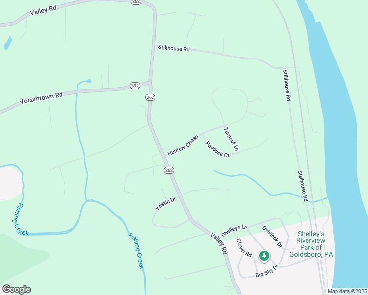 map of restaurants, bars, coffee shops, grocery stores, and more near 30 Hunters Chase in Etters