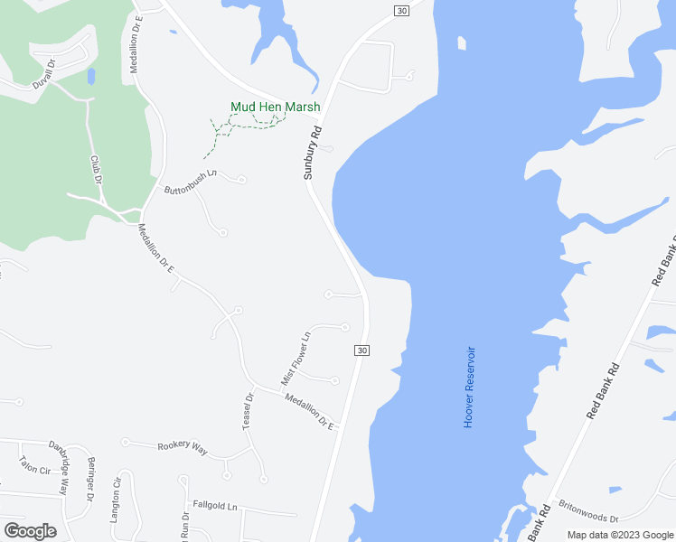 map of restaurants, bars, coffee shops, grocery stores, and more near 5646 Sunbury Road in Westerville