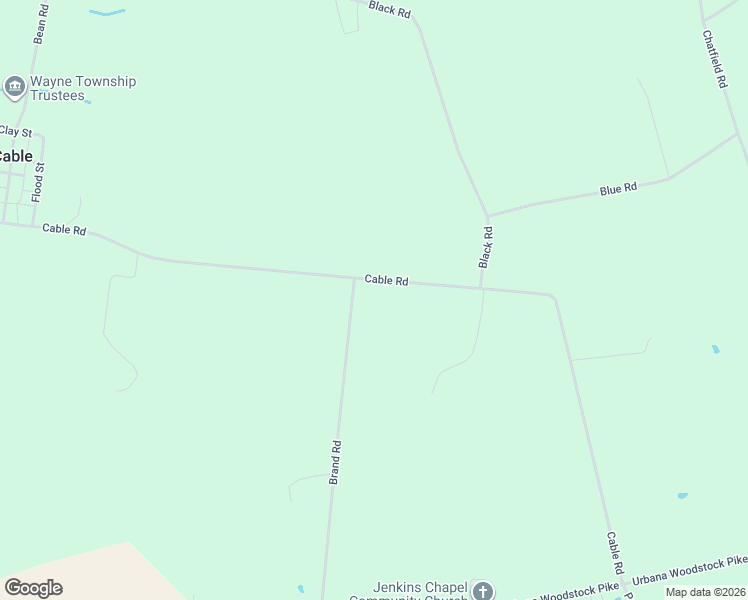 map of restaurants, bars, coffee shops, grocery stores, and more near 6683 Cable Road in Cable