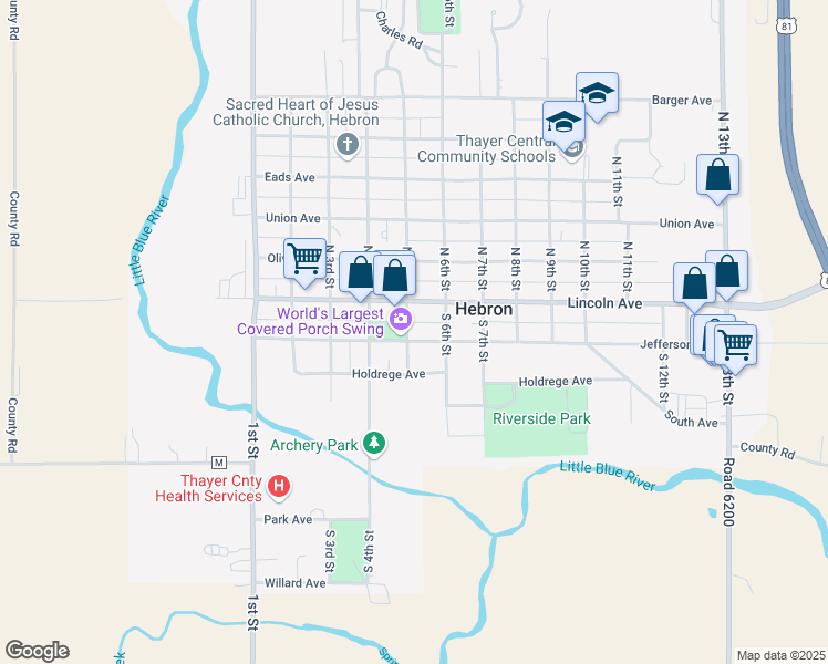 map of restaurants, bars, coffee shops, grocery stores, and more near in Hebron