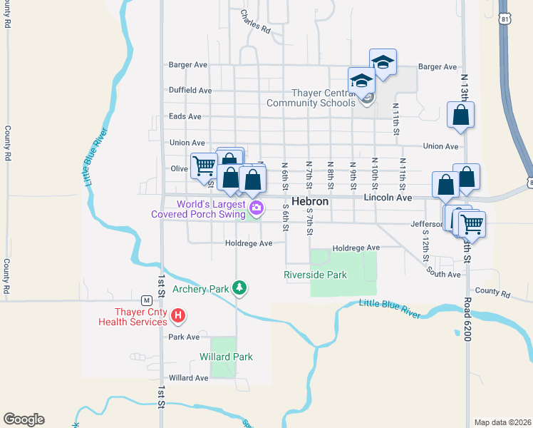 map of restaurants, bars, coffee shops, grocery stores, and more near in Hebron