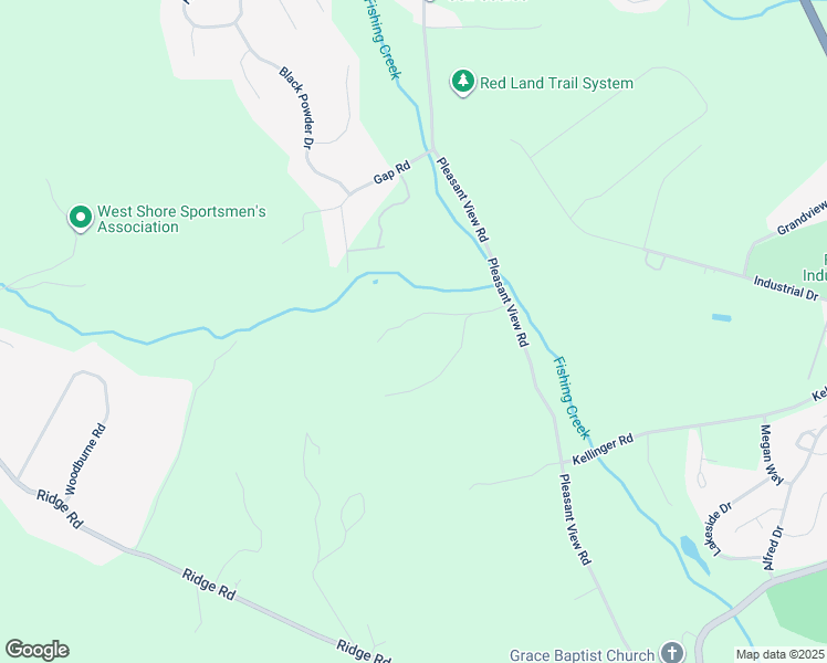 map of restaurants, bars, coffee shops, grocery stores, and more near 615 Pleasant View Rd in Lewisberry