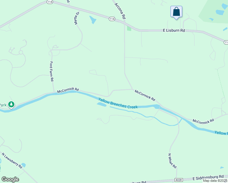 map of restaurants, bars, coffee shops, grocery stores, and more near 814 McCormick Road in Mechanicsburg