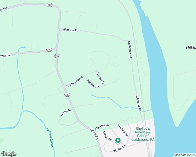 map of restaurants, bars, coffee shops, grocery stores, and more near 20 Turnout Lane in York County