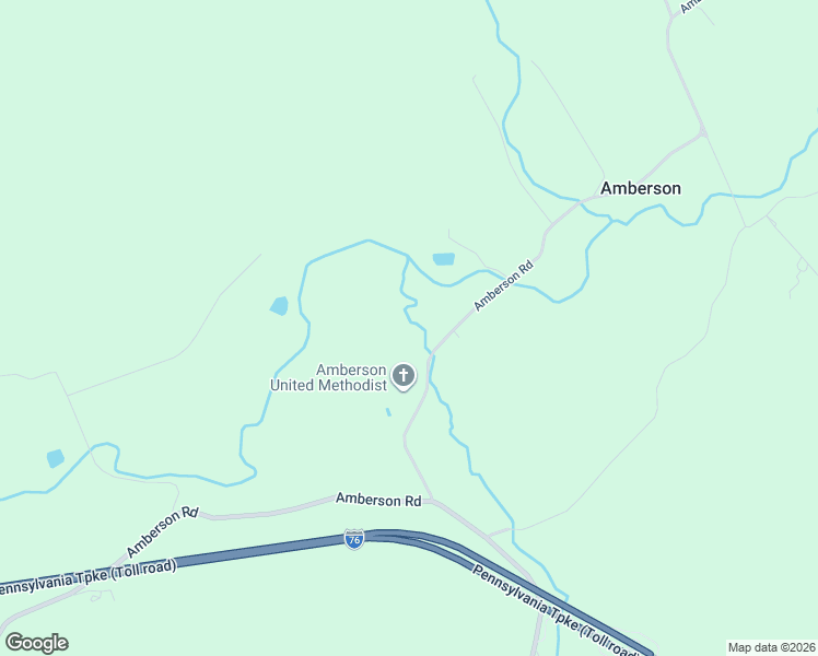 map of restaurants, bars, coffee shops, grocery stores, and more near 18951 Amberson Road in Spring Run