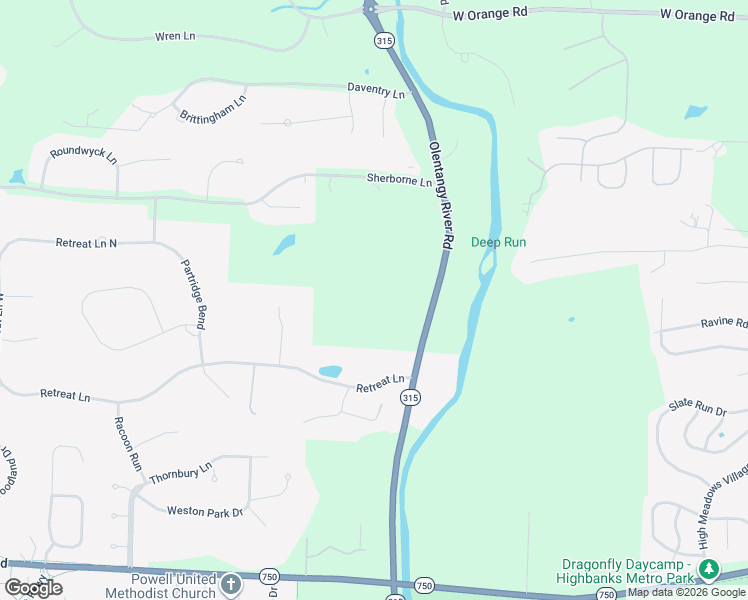 map of restaurants, bars, coffee shops, grocery stores, and more near 8812 Olentangy River Rd in Delaware