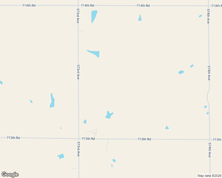 map of restaurants, bars, coffee shops, grocery stores, and more near 57305 713th Road in Fairbury