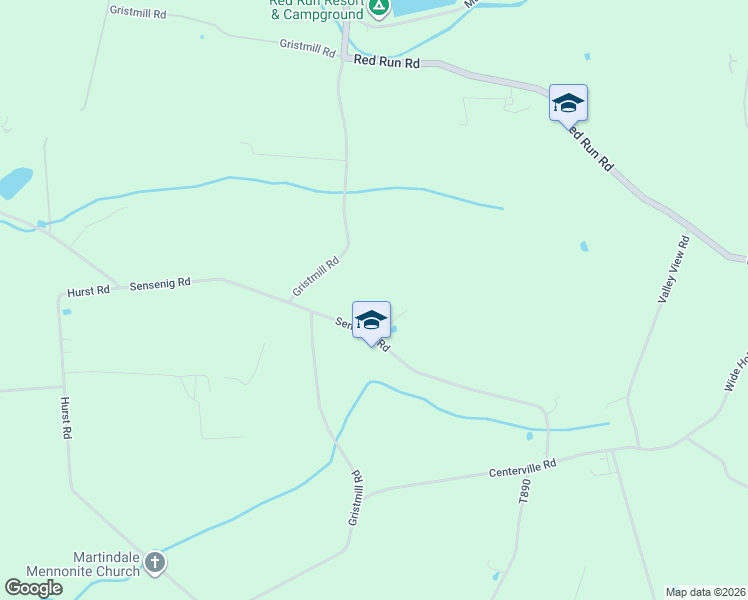 map of restaurants, bars, coffee shops, grocery stores, and more near 762 Gristmill Road in Ephrata