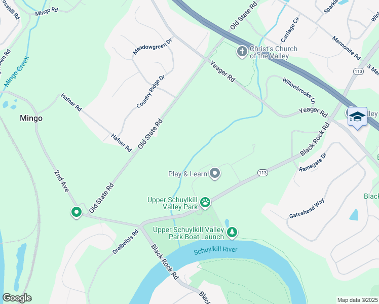 map of restaurants, bars, coffee shops, grocery stores, and more near 200-246 Old State Road in Royersford