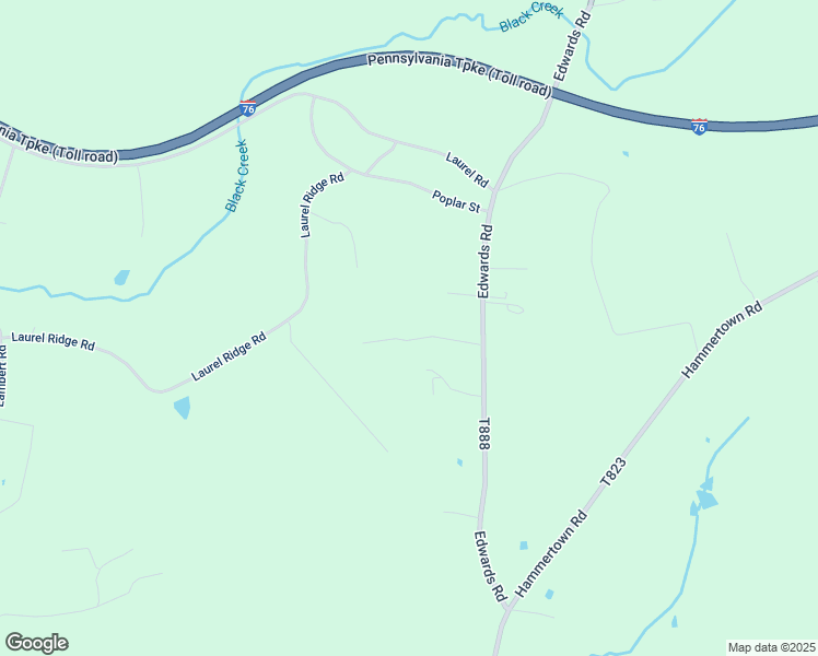 map of restaurants, bars, coffee shops, grocery stores, and more near 2321 Violet Lane in Narvon