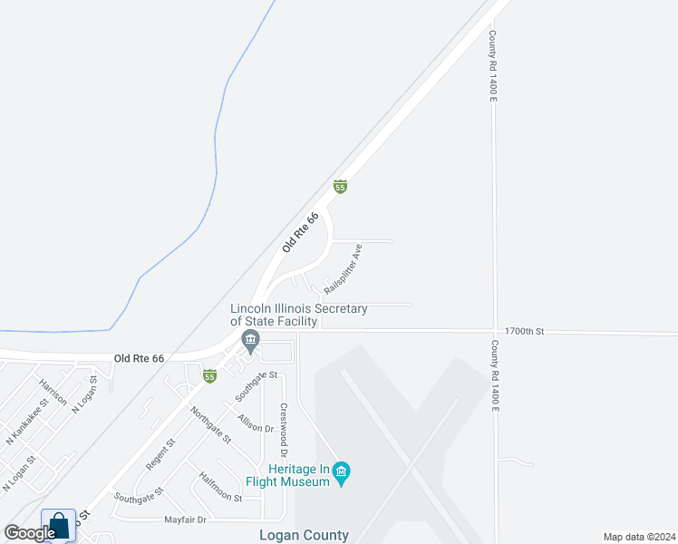 map of restaurants, bars, coffee shops, grocery stores, and more near in Lincoln