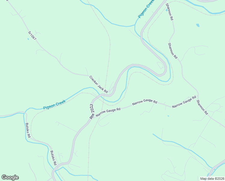 map of restaurants, bars, coffee shops, grocery stores, and more near 15 Cracker Jack Road in Monongahela