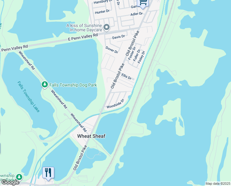 map of restaurants, bars, coffee shops, grocery stores, and more near 8111 Warren Drive in Morrisville
