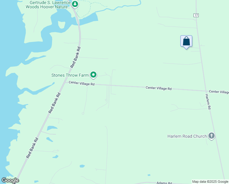 map of restaurants, bars, coffee shops, grocery stores, and more near 10320 Center Village Road in Galena