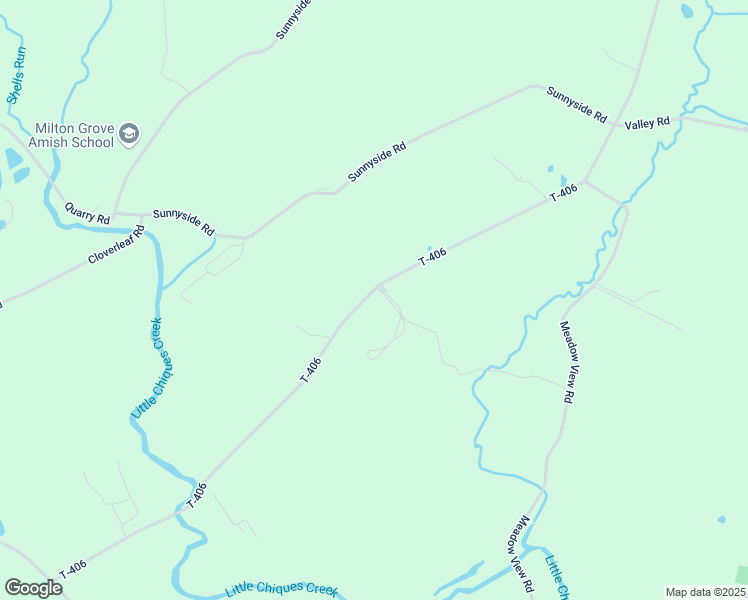 map of restaurants, bars, coffee shops, grocery stores, and more near 3467 T-406 in Manheim