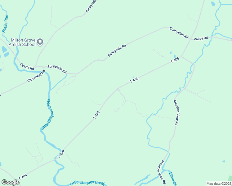 map of restaurants, bars, coffee shops, grocery stores, and more near 3467 T-406 in Manheim