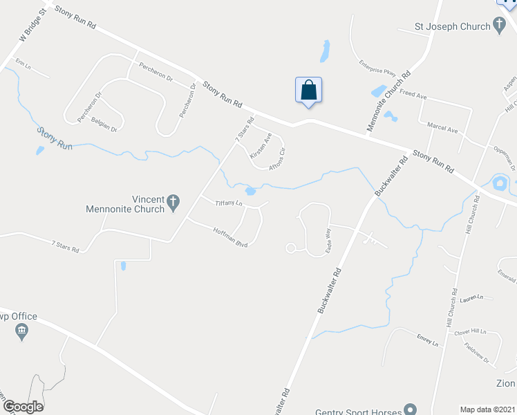 map of restaurants, bars, coffee shops, grocery stores, and more near 503 Tiffany Lane in Spring City