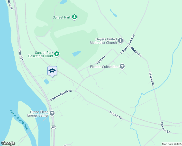 map of restaurants, bars, coffee shops, grocery stores, and more near 1978 Light Avenue in Middletown