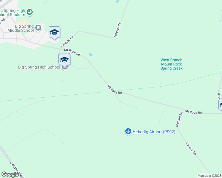 map of restaurants, bars, coffee shops, grocery stores, and more near 100 Mount Rock Road in Newville