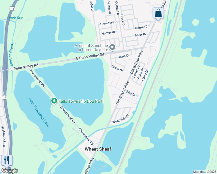 map of restaurants, bars, coffee shops, grocery stores, and more near 9257 Longview Drive in Morrisville