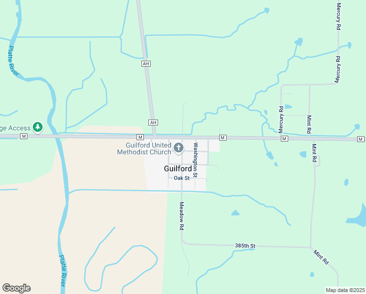 map of restaurants, bars, coffee shops, grocery stores, and more near 304 Elm Street in Guilford