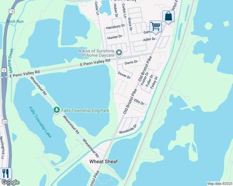 map of restaurants, bars, coffee shops, grocery stores, and more near 9702 Lowell Drive in Morrisville