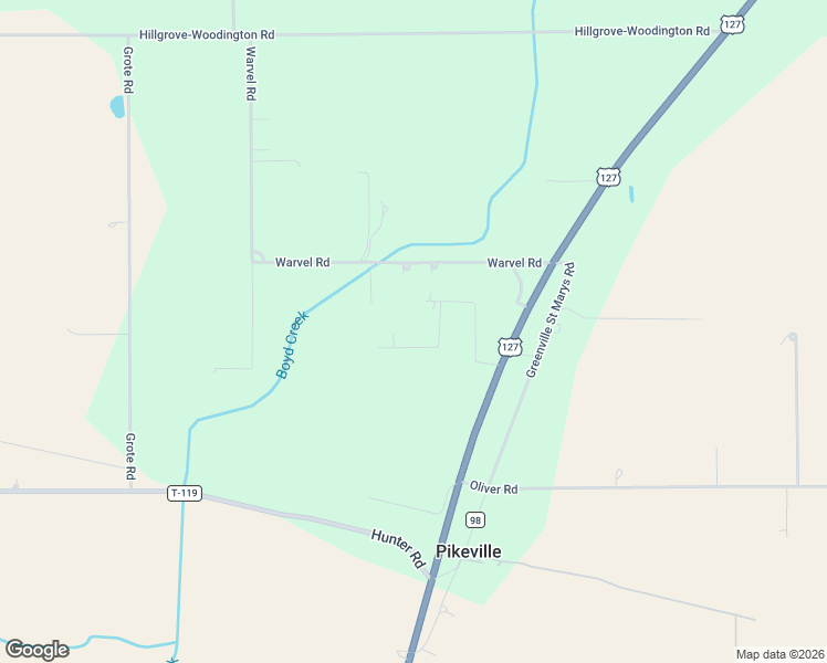 map of restaurants, bars, coffee shops, grocery stores, and more near 5306 Tamarack Trail in Greenville