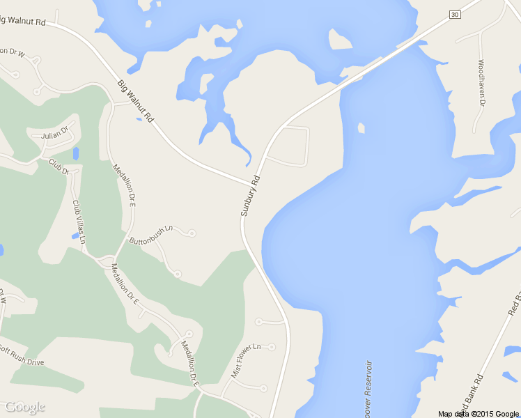 map of restaurants, bars, coffee shops, grocery stores, and more near 5353 Sunbury Road in Westerville