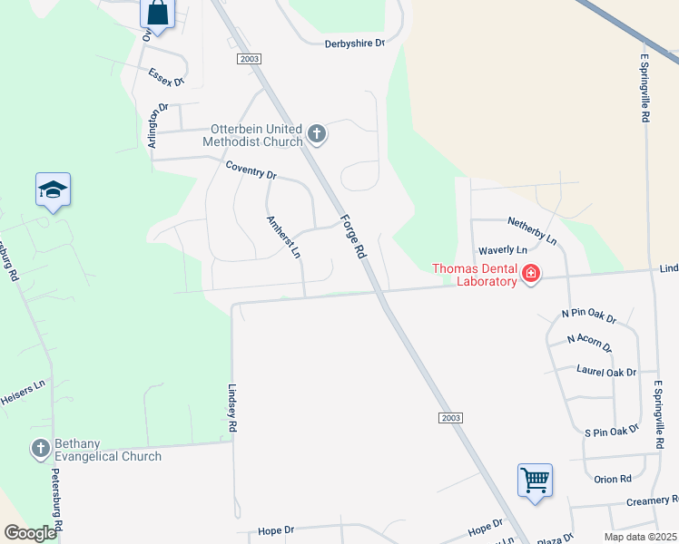 map of restaurants, bars, coffee shops, grocery stores, and more near 308 Seaton Court in Carlisle