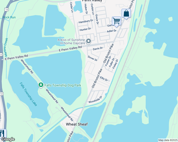 map of restaurants, bars, coffee shops, grocery stores, and more near 9701 Lowell Drive in Morrisville