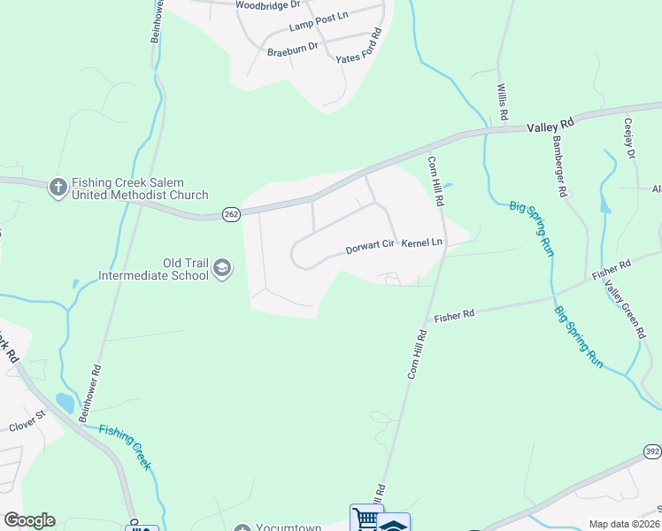 map of restaurants, bars, coffee shops, grocery stores, and more near 310 Dorwart Circle in Goldsboro