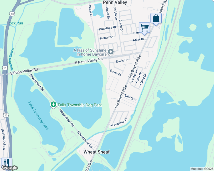 map of restaurants, bars, coffee shops, grocery stores, and more near 9307 Longview Drive in Morrisville