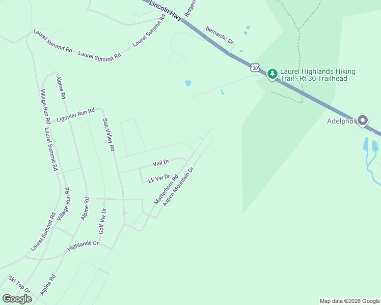 map of restaurants, bars, coffee shops, grocery stores, and more near 260 Squaw Valley Road in Boswell