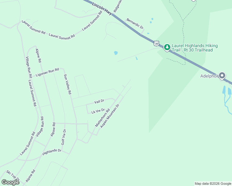 map of restaurants, bars, coffee shops, grocery stores, and more near 260 Squaw Valley Road in Boswell