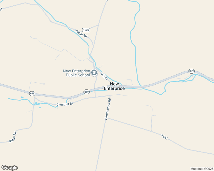 map of restaurants, bars, coffee shops, grocery stores, and more near in New Enterprise