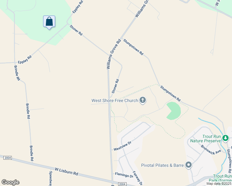 map of restaurants, bars, coffee shops, grocery stores, and more near 339 Stoner Road in Mechanicsburg