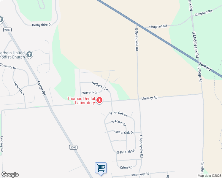 map of restaurants, bars, coffee shops, grocery stores, and more near 22 Netherby Lane in Carlisle