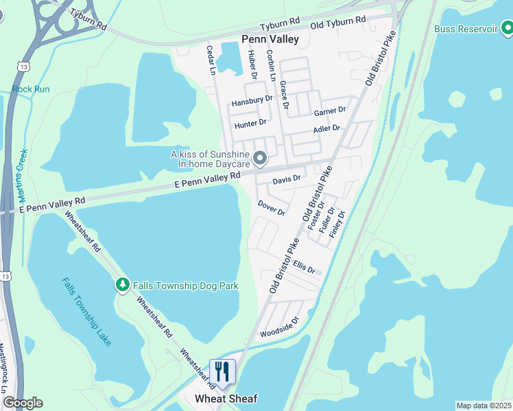 map of restaurants, bars, coffee shops, grocery stores, and more near 4343 Dover Drive in Morrisville