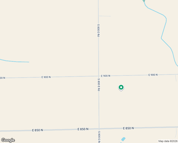 map of restaurants, bars, coffee shops, grocery stores, and more near 7900 East 900 North in Sheridan