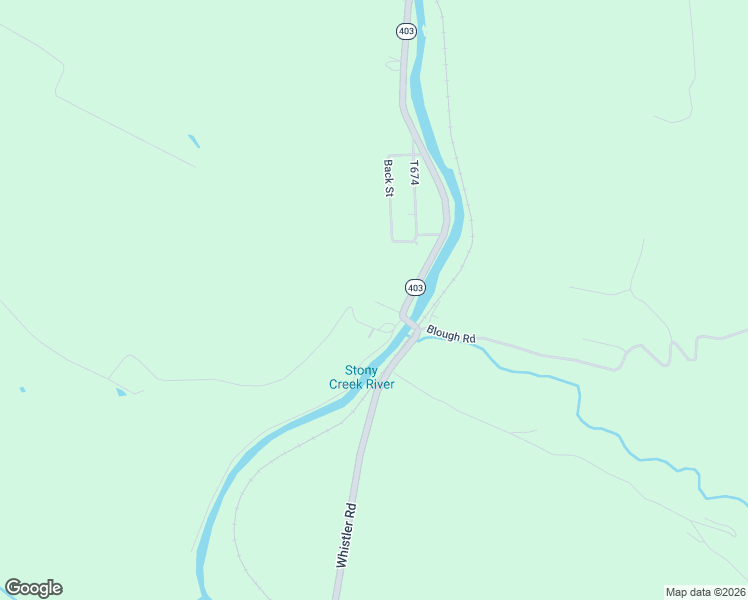 map of restaurants, bars, coffee shops, grocery stores, and more near 1096 Koontz Road in Hooversville