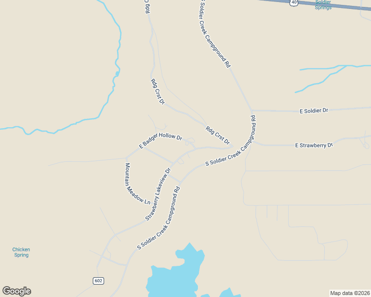 map of restaurants, bars, coffee shops, grocery stores, and more near 8083 East Badger Hollow Drive in Heber City