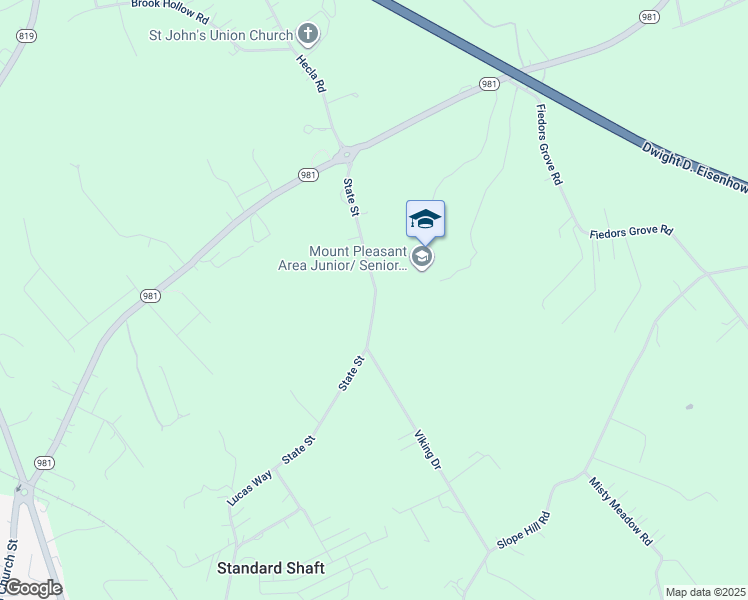 map of restaurants, bars, coffee shops, grocery stores, and more near 265 State Street in Mount Pleasant