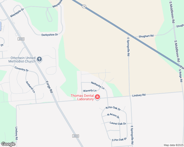map of restaurants, bars, coffee shops, grocery stores, and more near 12 Ridley Lane in Carlisle