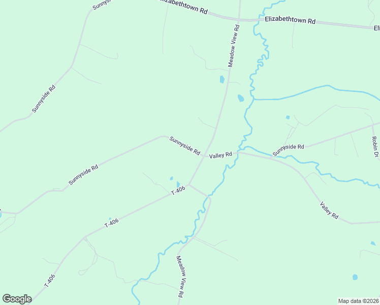 map of restaurants, bars, coffee shops, grocery stores, and more near 2835 Sunnyside Road in Manheim