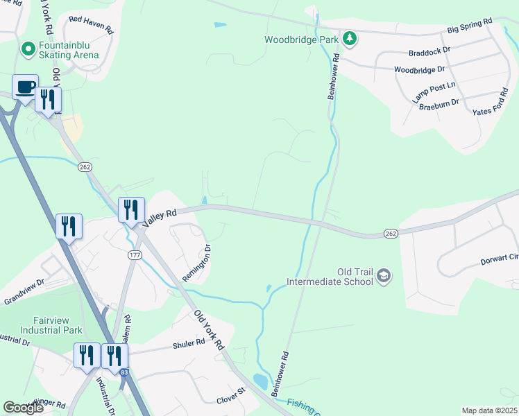 map of restaurants, bars, coffee shops, grocery stores, and more near 698 Sand Spur Drive in Goldsboro
