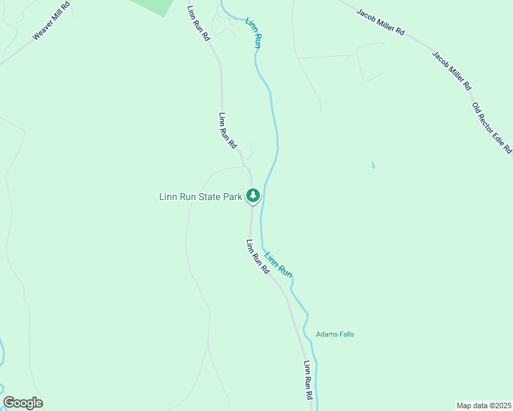 map of restaurants, bars, coffee shops, grocery stores, and more near 1208 Linn Run Road in Rector