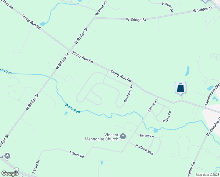 map of restaurants, bars, coffee shops, grocery stores, and more near 48 Percheron Drive in Spring City