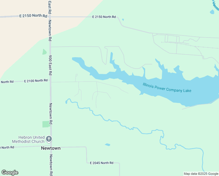 map of restaurants, bars, coffee shops, grocery stores, and more near 9604 East 2100 North Road in Oakwood